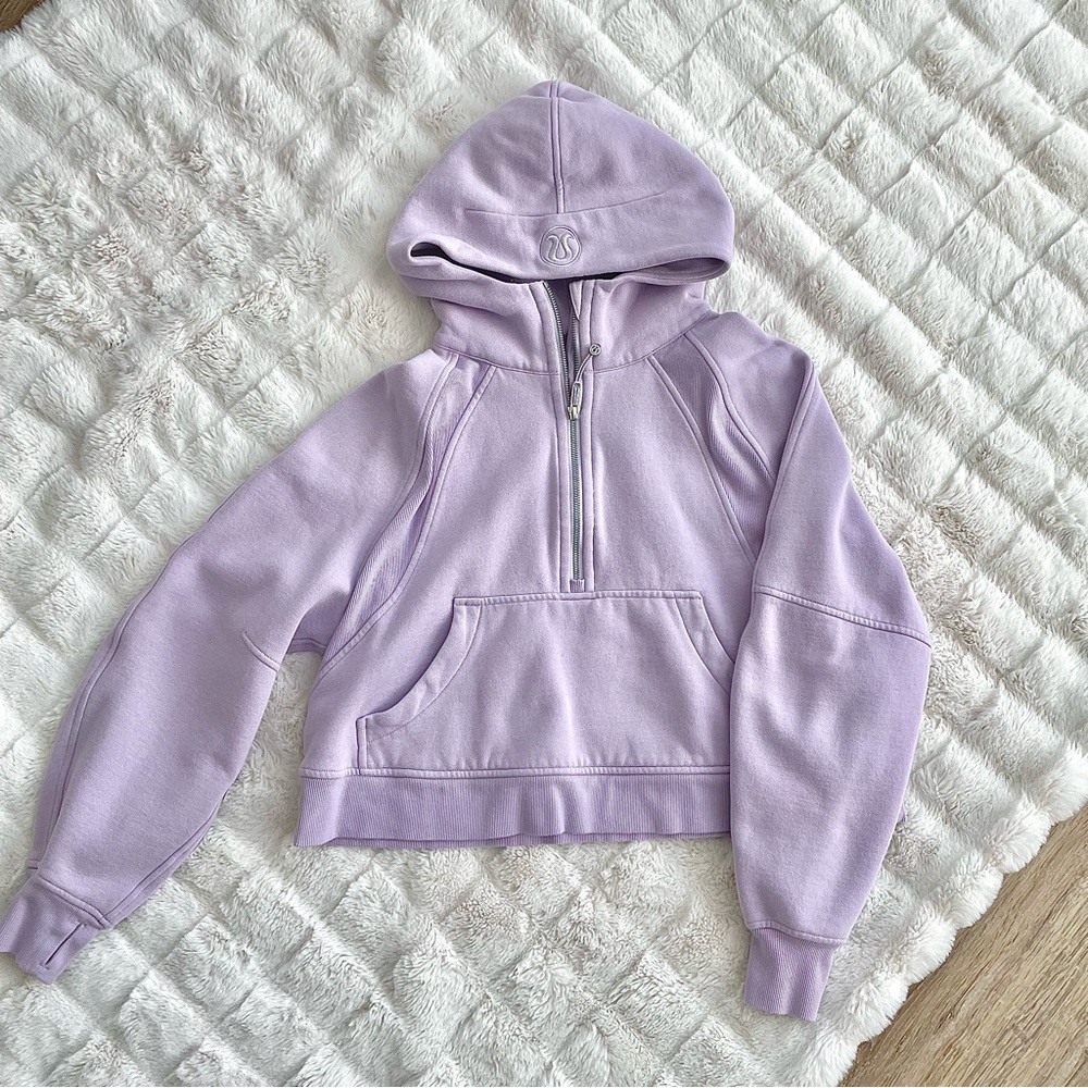 Lululemon Scuba Oversized Half-Zip Hoodie LILE M/L - Picture 2 of 4
